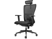Ergonomisk kontorstol justerbar med høy rygg Kontorstoler