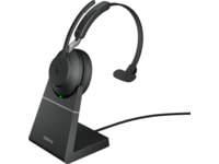 Jabra Evolve2 65, Link380a MS Mono Stand Black Hodesett, trådløse