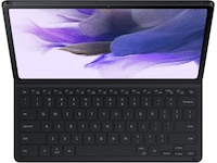 Galaxy Tab S7+ / S7 FE Tastaturdeksel (sort) Tastatur og stylus