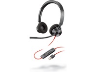 Poly headset Blackwire UC 3320-M USB-A Hodesett, kablet