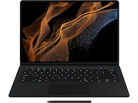 Galaxy Tab S8 Ultra Tastaturdeksel (sort) Tastatur og stylus