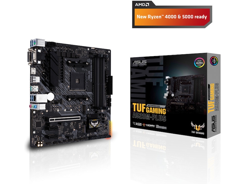 ASUS TUF GAMING A520M-PLUS WIFI Hovedkort AMD Socket