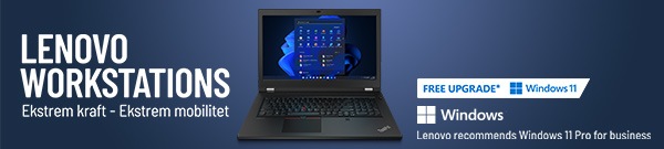 Arbeidsstasjoner fra Lenovo - kraften du trenger!
