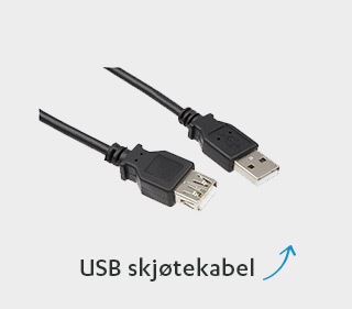 usb skjøtekabel