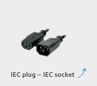 iec plug -  iec socket