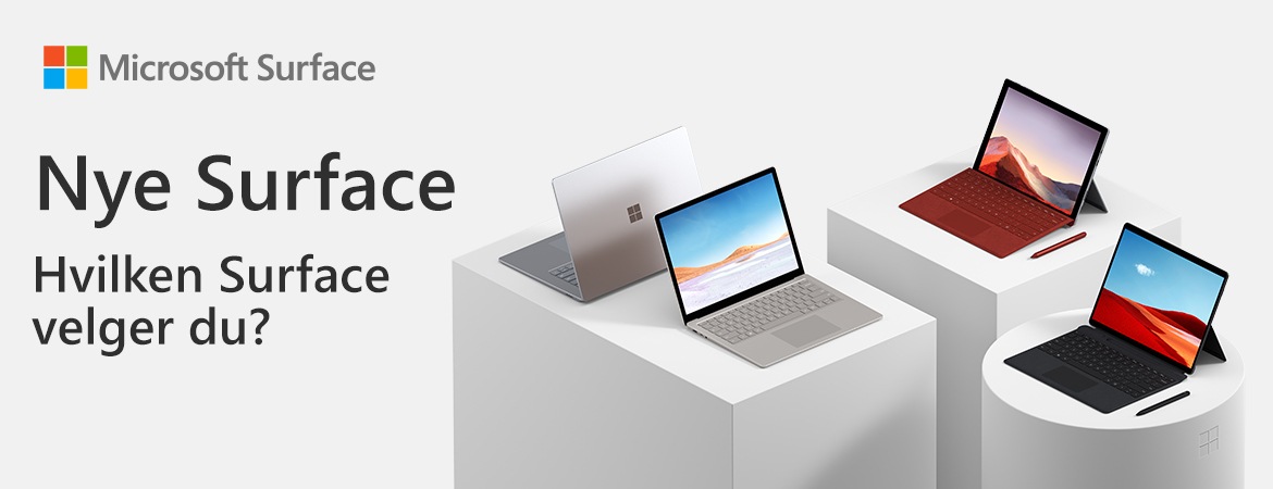 Nye Microsoft Surface