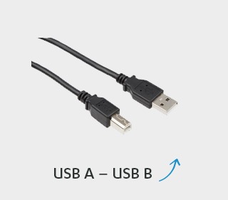 USB A - USB B