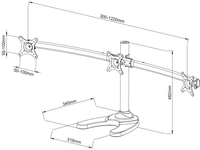 Line drawing with meassurements Line drawing with meassurements