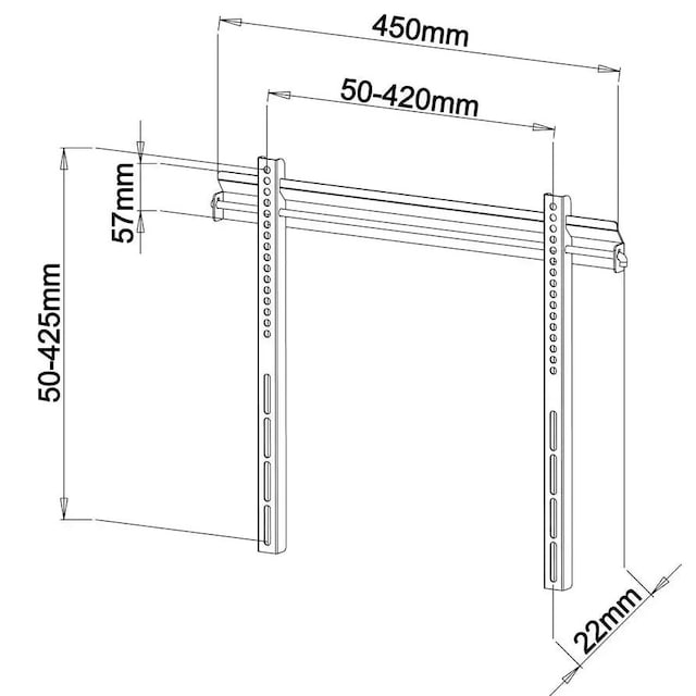Technical drawing with meassurements Technical drawing with meassurements