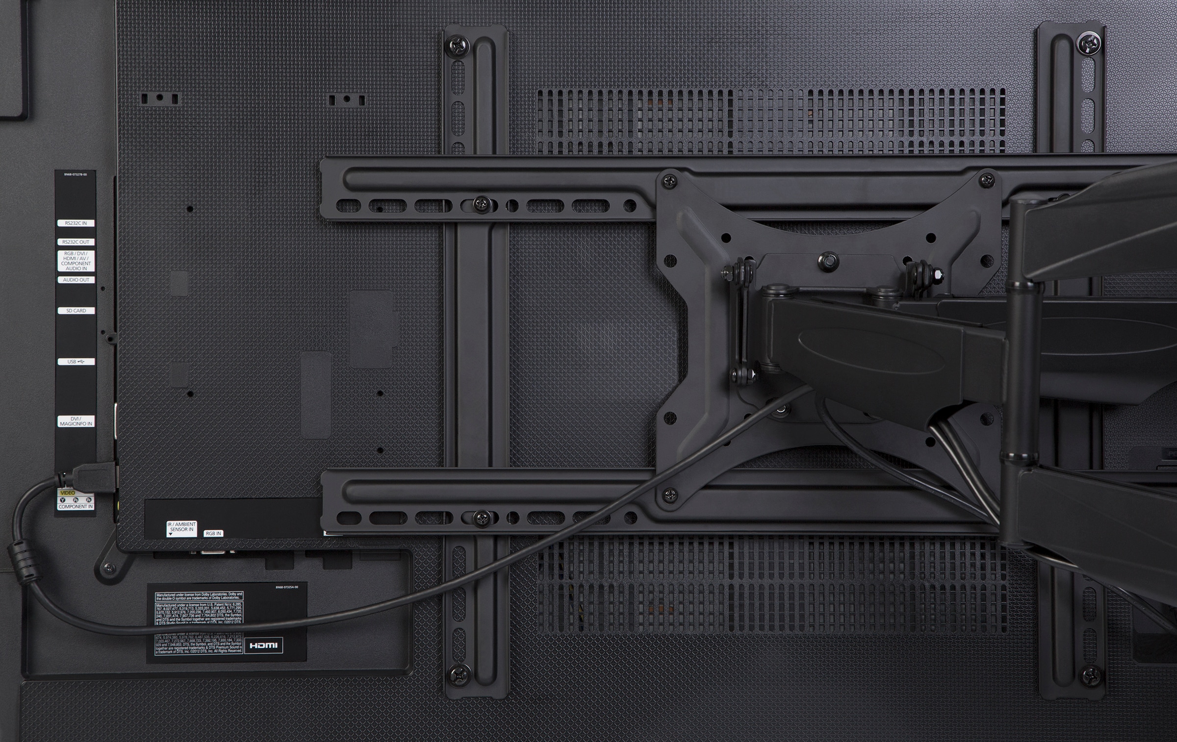 wallmount behind a tv wallmount behind a tv