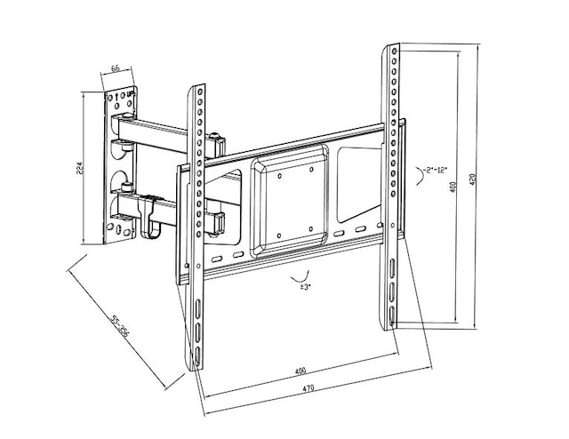 Drawing with meassurements Drawing with meassurements