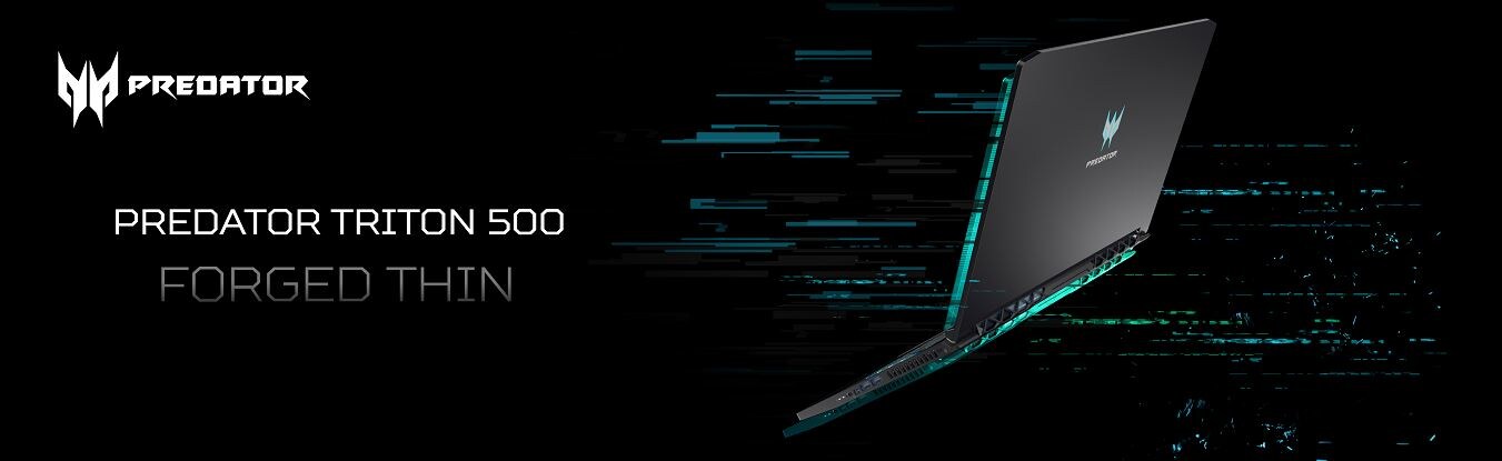 Acer Predator Triton 500 15,6" FHD matt Acer Predator Triton 500 15,6" FHD matt