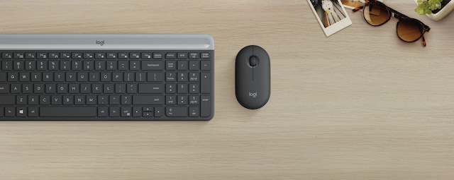 Logitech MK470 Slim Header