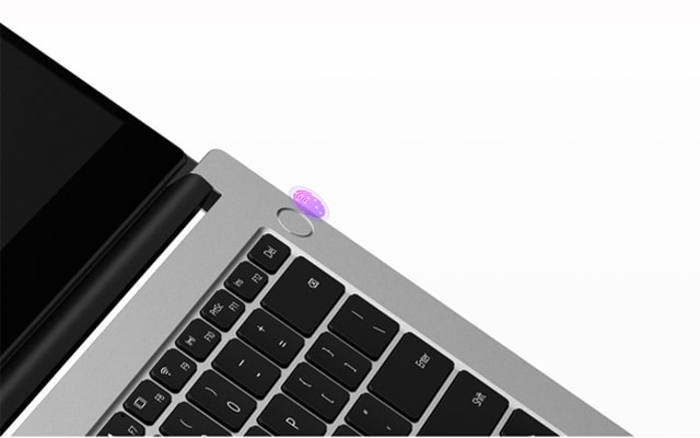 Huawei MateBook X Pro Fingerprint reader