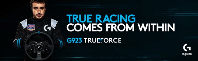 Logitech G923 Driving Force Racing Banner Logitech G923 Driving Force Racing Banner
