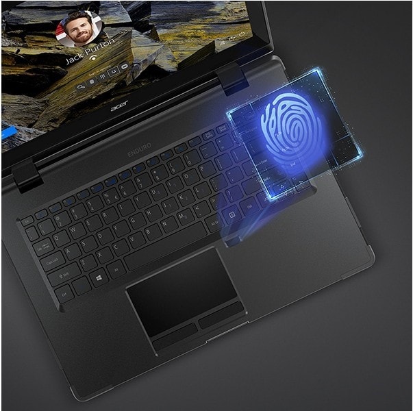 Acer ENDURO N3 14" Full HD Semi Rugged Fingerprint reader Acer ENDURO N3 14" Full HD Semi Rugged Fingerprint reader