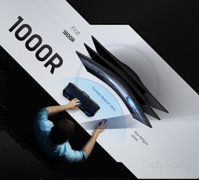 Samsung 27" Curved gamingmonitor Odyssey C27G54TQ Samsung 27" Curved gamingmonitor Odyssey C27G54TQ