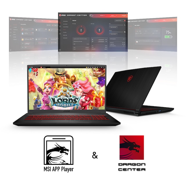 MSI GF63 15,6" FHD 144 Hz gaminglaptop