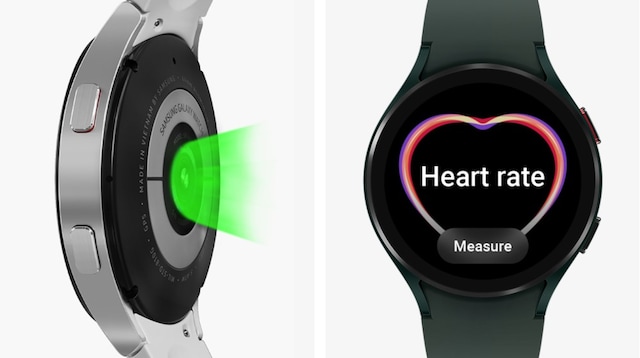 Måler blodtrykk og EKG Måler blodtrykk og EKG