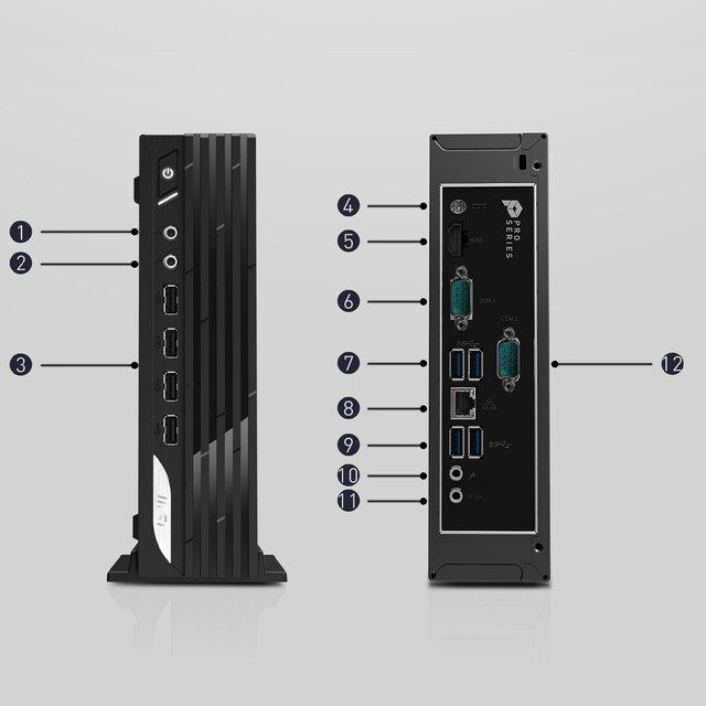 MSI PRO DP21 11M mini desktop MSI PRO DP21 11M mini desktop