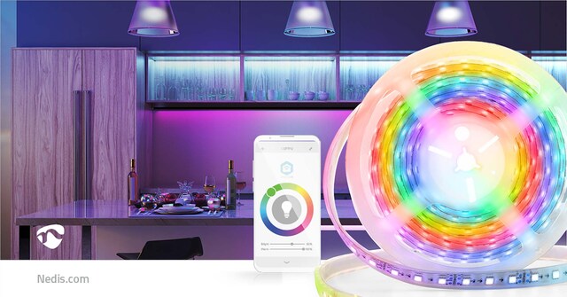 Nedis SmartLife Full Color LED Strip Wi-Fi