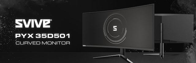 Svive 35" buet skjerm Pyx 35D501