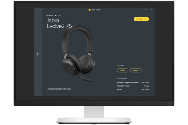Jabra Evolve2 75 Link380a MS Stereo Black