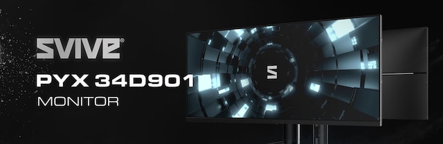 Svive 34" gaming monitor Pyx 34D901