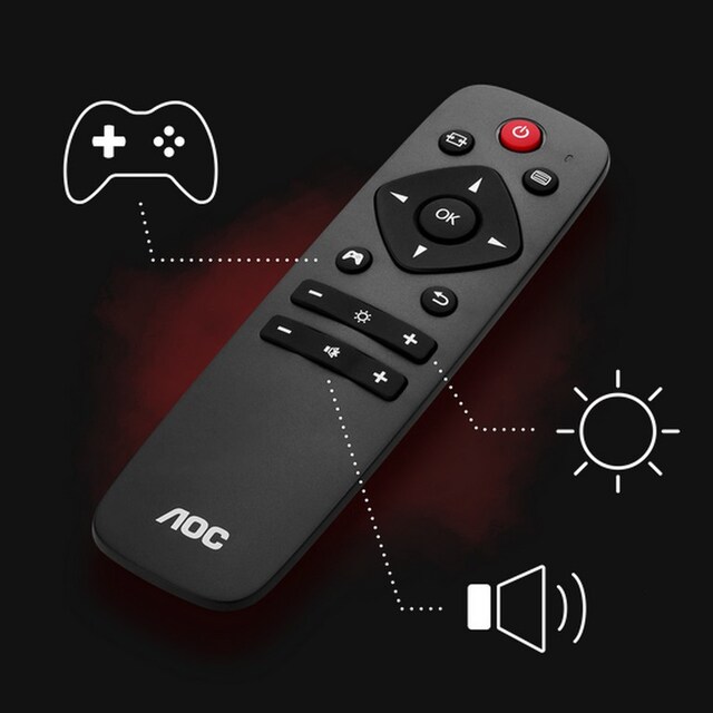 AOC remote control