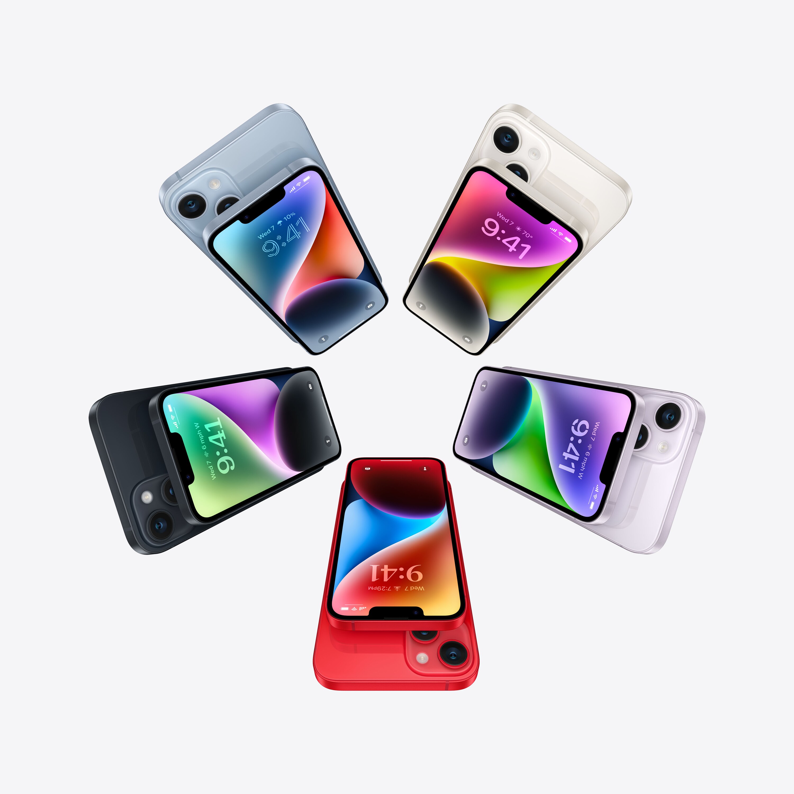 Mobiltelefon iPhone 14 Plus 256GB (midnatt)